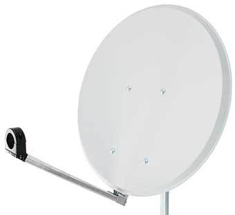Antenne parabolique 70 Cm aluminium Clickfast compatible HD+ et UHD
