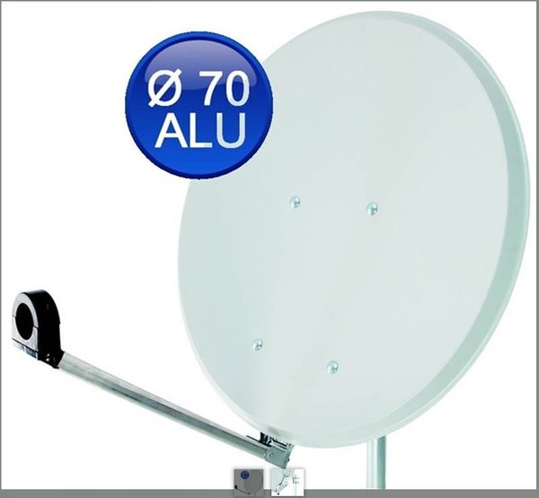 Antenne parabolique Geosat Clickfast 70 UHD CANAL+ CANALSAT TNTSAT FRANSAT Satellite