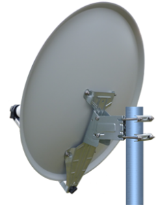 Antenne parabolique 70 Cm aluminium Clickfast compatible HD+ et UHD