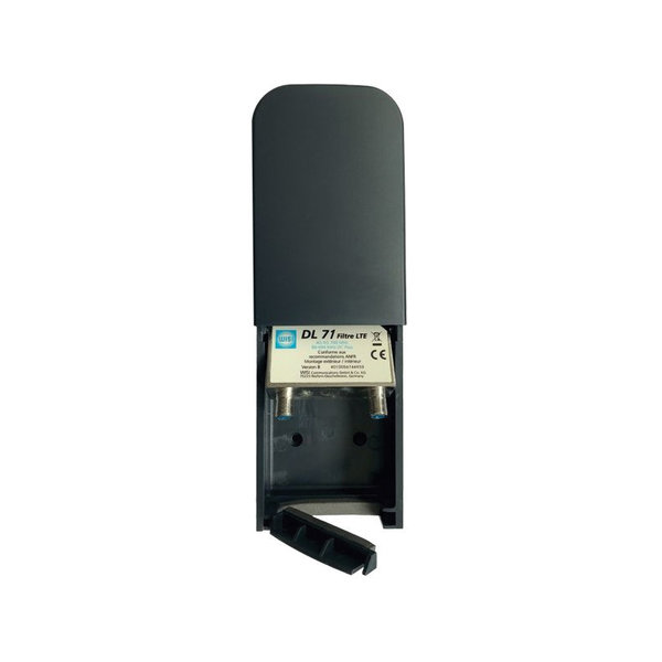Filtre 5G extérieur de mât LTE 700 GSM Canaux 21-48 avec boitier étanche