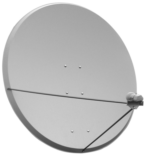 Antenne Parabolique 180 Cm en Fibres de Verre avec Monture Azimuth/Elevation