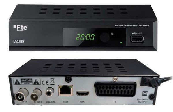 Adaptateur TNT HD compatible DVB-T2 pour la Ultra HD