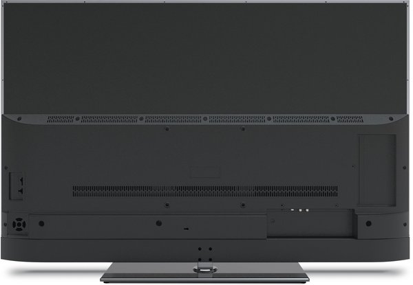 Téléviseur UHD 4K TechniVista 49 SL Technisat intelligent et mince avec barre de son intégrée.