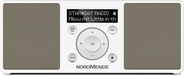 Radio Numérique Terrestre Stéréo RNT DAB+ Blanc Perlé Transita 200