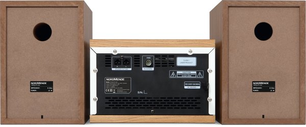 Micro-système CD DAB + FM avec Bluetooth et USB Transita 300 NordMende, entrée antenne DAB