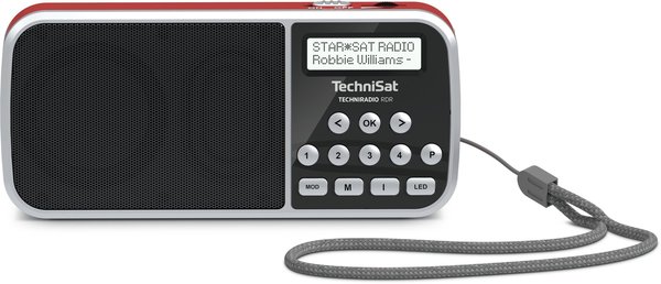Radio de poche portable DAB + / FM avec fonction torche LED TechniRadio de TechniSat