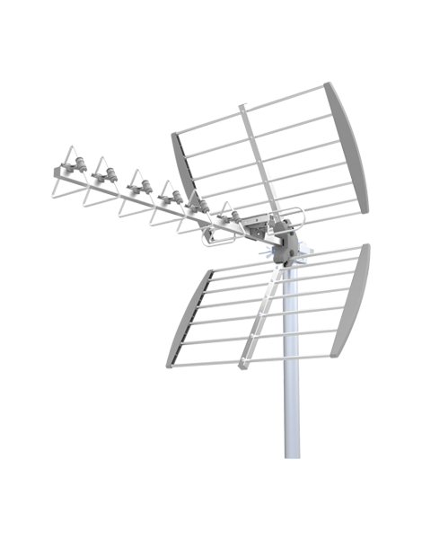 Antenne TNT UHF PREMIUM canaux 21-48 et LTE700