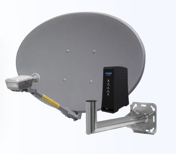 Kit Internet par Satellite NEOSAT Abonnement Très Haut-Débit via Konnect à partir de 39,90€ par mois