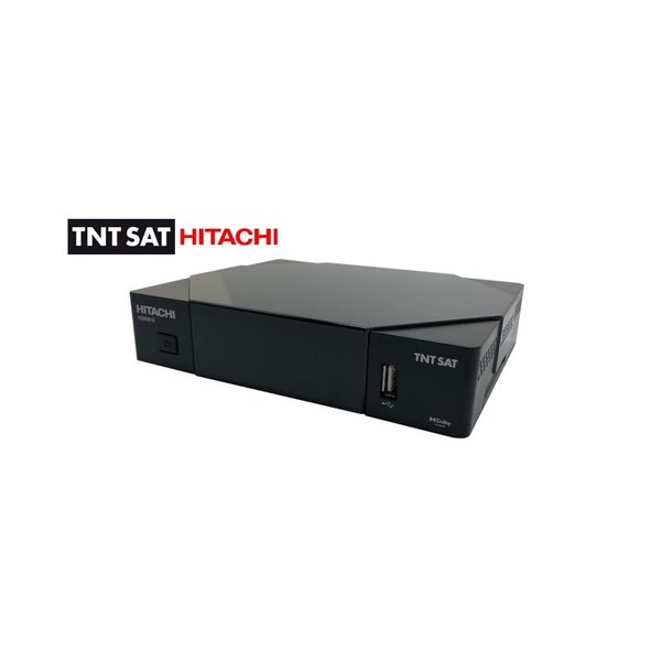 TERMINAL TNT SAT HD HITACHI livré avec sa carte activée pour 4 Ans